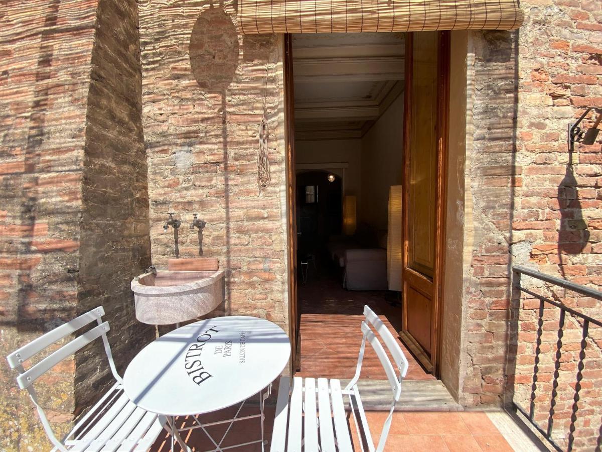 La Fonte-With Balcony Close By Piazza Del Campo Siena Ngoại thất bức ảnh